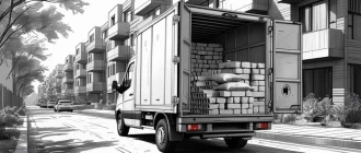 Перевезення будівельних матеріалів по місту