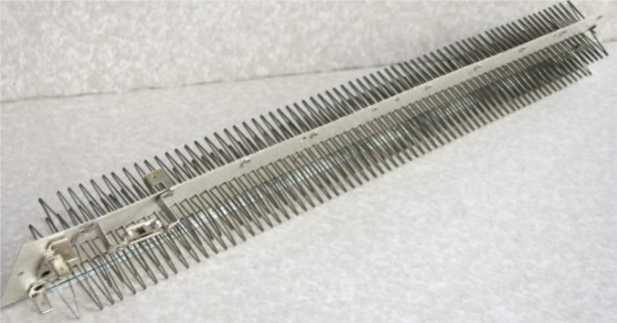Голчастий нагрівач для електричного конвектора